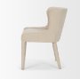 71251 - Nolan Slope Cream Chenille Dining Chair