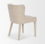71251 - Nolan Slope Cream Chenille Dining Chair