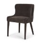 71252 - Nolan Slope Charcoal Chenille Dining Chair