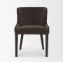 71252 - Nolan Slope Charcoal Chenille Dining Chair