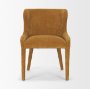 71254 - Nolan Slope Rust Chenille Dining Chair
