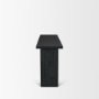 71142 - Grier 65" Black Wood w/ Black Cane Console Table