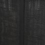 71144 - Grier 84" Black Wood w/ Black Cane Dining Table