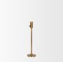 71157 - Chantria Large Solid Natural Brass Adjustable Taper Candle Holder