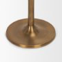 71157 - Chantria Large Solid Natural Brass Adjustable Taper Candle Holder