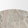 71181-AB - Nylah Solid Pink Marble Round Accent Table