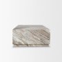 71190 - Matteo Solid Pink Marble Rectangular Coffee Table