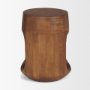 71224 - Cove Mid-Brown Sculptural Open Side Table