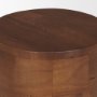71224 - Cove Mid-Brown Sculptural Open Side Table