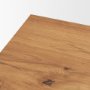71235 - Belford 3-Drawer Light Brown Oak Wood Closed Nightstand