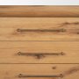 71235 - Belford 3-Drawer Light Brown Oak Wood Closed Nightstand
