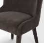 71252 - Nolan Slope Charcoal Chenille Dining Chair