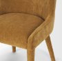 71254 - Nolan Slope Rust Chenille Dining Chair