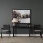 102704-FL - Quiet Horizons II by Mercana Studio Hand-Embellished Textured Framed Canvas Artwork