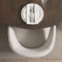 69873-4A - Terra Fluted Dining Table - 4 Niles Chairs