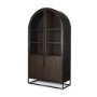 69873-6B2 - Terra Fluted Dining Table - 6 Niles Chairs - Sloan Cabinet