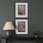 13503 - California Go USA (M) by Mercana Studio a Framed Art Print Matted under Glass