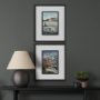 13773 - Whistler Go Canada (M) by Mercana Studio a Framed Art Print Matted under Glass