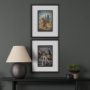13777 - Edmonton Go Canada (M) by Mercana Studio a Framed Art Print Matted under Glass