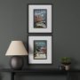 14064 - Tremblant Go Canada (M) by Mercana Studio a Framed Art Print Matted under Glass