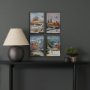13768 - Ottawa Go Canada (SM) by Mercana Studio a Hand Embellished Decograph Framed Art Print