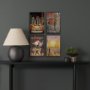 13701 - New York Go USA (SM) by Mercana Studio a Hand Embellished Decograph Framed Art Print
