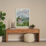 15116 - Illinois Go USA (L) by Mercana Studio a Hand Embellished Decograph Framed Art Print