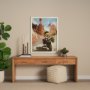14331 - Utah Go USA (L) by Mercana Studio a Hand Embellished Decograph Framed Art Print