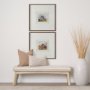 15883 - Day at the Farm II by Mercana Studio Hand Embelished Framed Artwork Matted under Glass