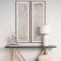 15874 - Panel Etching I by Mercana Studio a Hand Embellished Framed Art Print under Glass