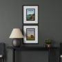 15893 - Pacific Rim GO (M) by Mercana Studio a Framed Art Print Matted under Glass
