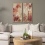 102658-FL - Springs Palette I by Mercana Studio a Hand Embellished Textured Framed Canvas