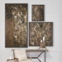102690-FL - Chaos & Order I by Chad Warren a Hand Embellished Textured Framed Canvas