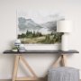 101535-L - Overcast Reservoir I by Ethan Harper a Hand Embellished Textured Canvas