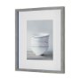 12198 - Four Artisan Bowls by Mark Chandon a Framed Art Print Matted under Glass