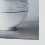 12198 - Four Artisan Bowls by Mark Chandon a Framed Art Print Matted under Glass