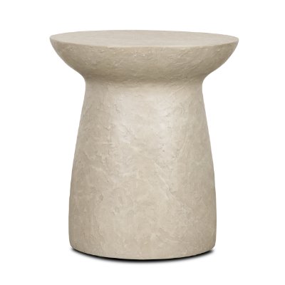 71283 - Mesa Round Stone Finish Pillar Accent Table
