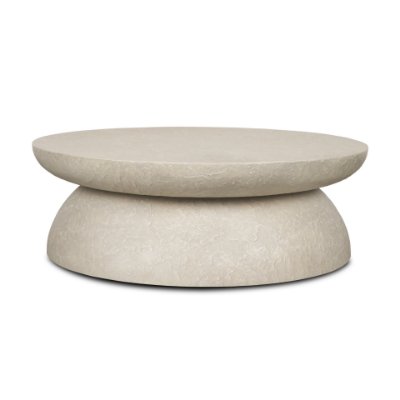 71284 - Mesa 48" Round Stone Finish Coffee Table