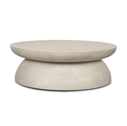 71284 - Mesa 48" Round Stone Finish Coffee Table