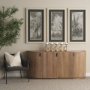 15971 - Tropical Coast (Set of 3) by Mercana Studio Hand Embelished Framed Artwork Matted under Glass