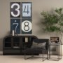 101446-S - Value Collector 8 by Alarm a Hand Embellished Textured Canvas