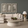 71284 - Mesa 48" Round Stone Finish Coffee Table
