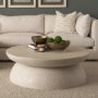 71284 - Mesa 48" Round Stone Finish Coffee Table