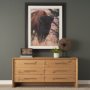 57541 - Incana 20L x 4W Natural Brown Reclaimed Wood Wheel Object