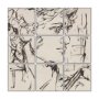16038 - Sculptured Chaos (Set of 9) by Mercana Studio Hand Embellished Text Framed Artwork 