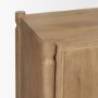 71125 - Phil Light Brown Wood 2 Door 3 Drawer Closed Sideboard 