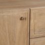 71125 - Phil Light Brown Wood 2 Door 3 Drawer Closed Sideboard 