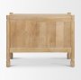 71128 - Phil Light Brown Wood 2 Drawer Accent Cabinet