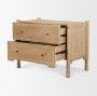 71128 - Phil Light Brown Wood 2 Drawer Accent Cabinet