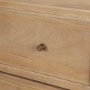 71128 - Phil Light Brown Wood 2 Drawer Accent Cabinet